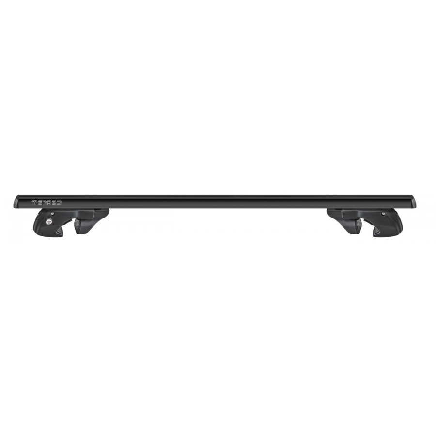 MENABO ΜΠΑΡΕΣ ΟΡΟΦΗΣ ΑΛΟΥΜΙΝΙΟΥ SHERMAN BLACK 120 cm ΣΕ ΜΑΥΡΟ ΧΡΩΜΑ ΓΙΑ Mercury Mariner 5 doors 2004>2010 ΜΕ RAISED RAILS (Παράλληλες Μπάρες με Κενό) - 2 ΤΕΜ. (12280/MB)