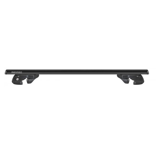 MENABO ΜΠΑΡΕΣ ΟΡΟΦΗΣ ΑΛΟΥΜΙΝΙΟΥ SHERMAN BLACK 120 cm ΣΕ ΜΑΥΡΟ ΧΡΩΜΑ ΓΙΑ MG ZT-T Station Wagon 5 doors 2001>2005 ΜΕ RAISED RAILS (Παράλληλες Μπάρες με Κενό) - 2 ΤΕΜ. (12280/MB)