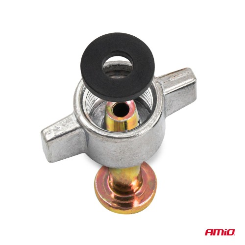 Amio – Παξιμάδι Πεταλούδα M16x1.5 για Σωλήνα Αέρα Φ8mm για Σταθερή Σύνδεση & Εύκολη Τοποθέτηση – 1 Τεμ. (04499/AM)