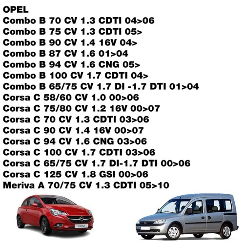 Simoni Racing - Φίλτρο Αέρα Racing Πλακέ 293x158x40 mm από Κόκκινο Βαμβάκι, Πλενόμενο και Επαναχρησιμοποιούμενο για Opel Combo B, Corsa C, Meriva A και Tigra TwinTop - 1 Τεμ. (SRSR3258)