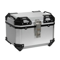 Lampa – Βαλιτσάκι Μοτοσυκλέτας T-Box 35L Ασημί για Ασφαλή Μεταφορά Εξοπλισμού με Σύστημα Γρήγορης Απελευθέρωσης – 1 Τεμ. (9166.6-LM)
