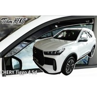 Heko - Ανεμοθραύστες για Chery Tiggo 4 2024 > 5πορτο / SUV Ζευγάρι Αυτοκινήτου Από Εύκαμπτο Φιμέ Πλαστικό - 2 τεμ. (ΑΝΕΜ.25412)