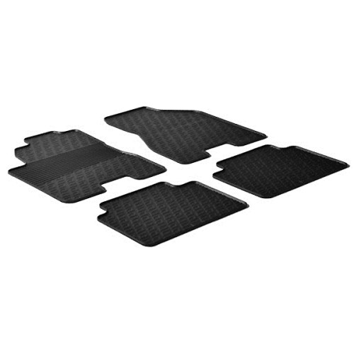 LAMPA - ΠΑΤΑΚΙΑ ΑΥΤΟΚΙΝΗΤΟΥ ΑΠΟ ΛΑΣΤΙΧΟ ΓΙΑ HYUNDAI TUCSON 08/2004-02/2010 / KIA SPORTAGE 11/2004-08/2010 ΣΕ ΜΑΥΡΟ ΧΡΩΜΑ ΧΩΡΙΣ ΚΟΥΜΠΩΜΑΤΑ - 4 ΤΕΜ.